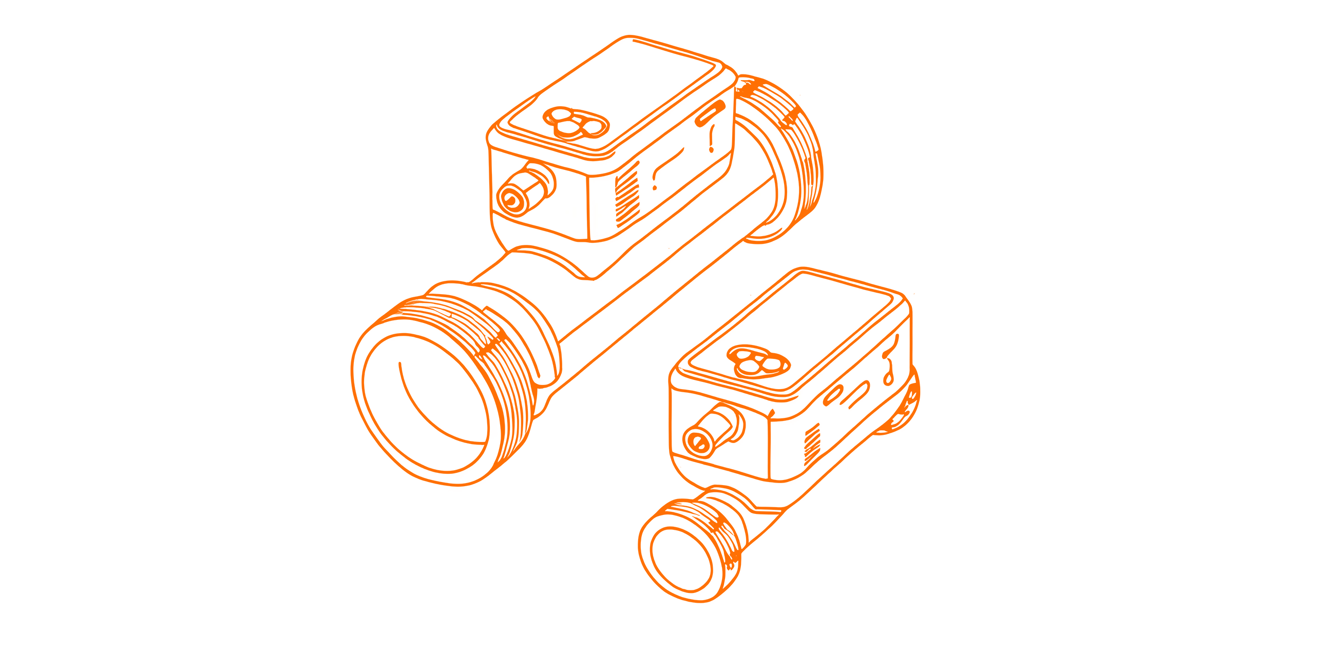 The SU Puresonic ultrasonic sensor Accurate flow measurement even with ultrapure water